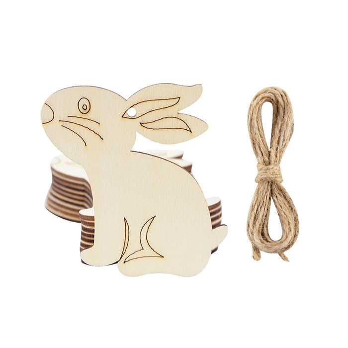 Easter Decoration for Home Wooden Easter Egg Holder Shelves DIY Craft Handmade Ornaments Kids Gift Happy Easter Party Decor 2025