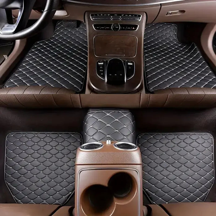 5 pcs Universal Waterproof Leather Car Floor Mats