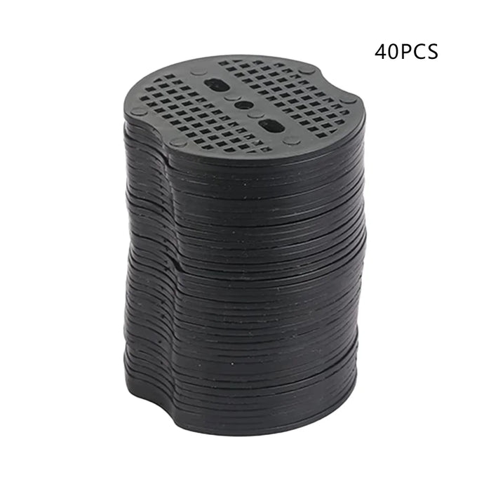 40Pcs/Pack Garden Peg Silver Metal U-Shape Garden Staple Garden Ground Nail Film Fixed Pegs Gardening Fixing Tools Film Peg