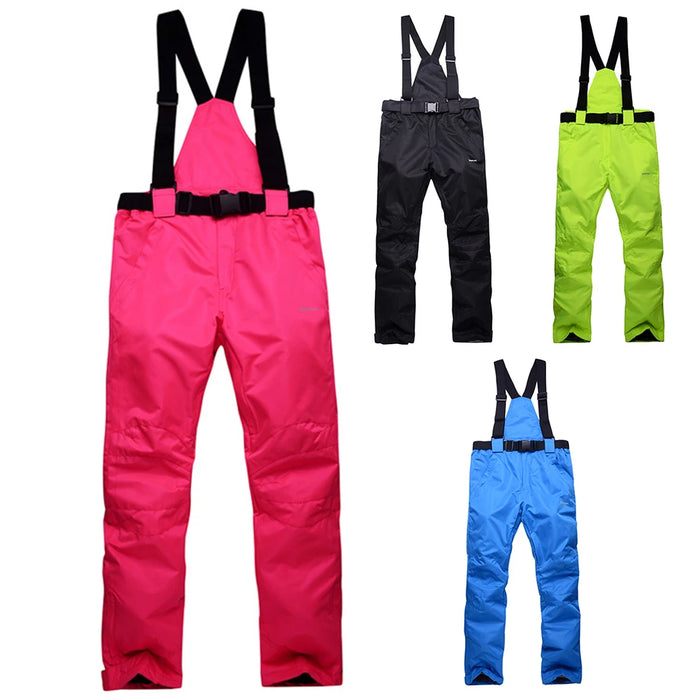 Outdoor Winter Ski Snow Trousers Water Resistant Snowboard Pants Thick