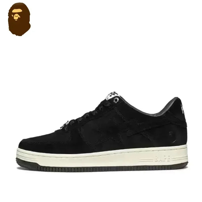 A BATHING APE Men and Women Vibe BapeGoose Sports Sneakers Unisex Air None-Slip Breathable Bapesta Low Outdoor Walking Shoes