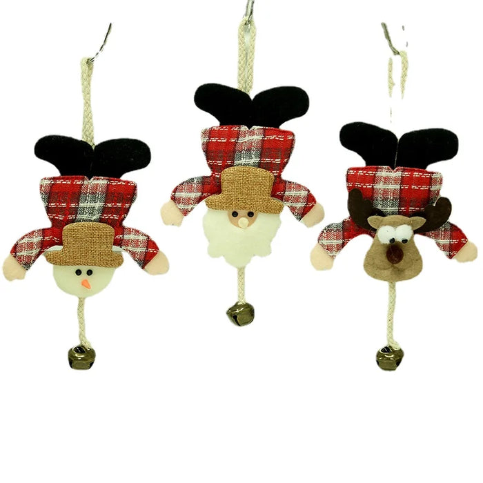 Christmas Santa Snowman Deer Doll Decoration