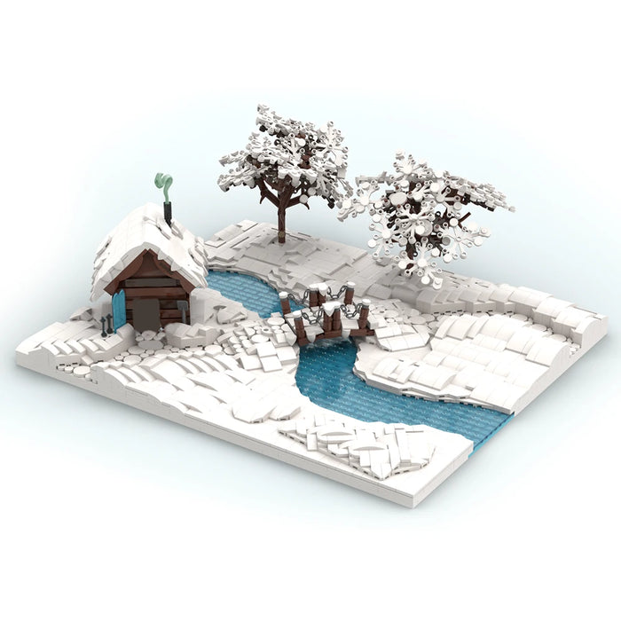 Christmas Winter Village Cafe Building Toy