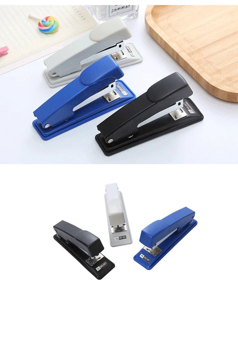 Hand held stapler student office binding machine multi function saving durable stapler thickened medium stapler