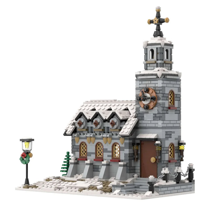 Christmas Winter Village Cafe Building Toy