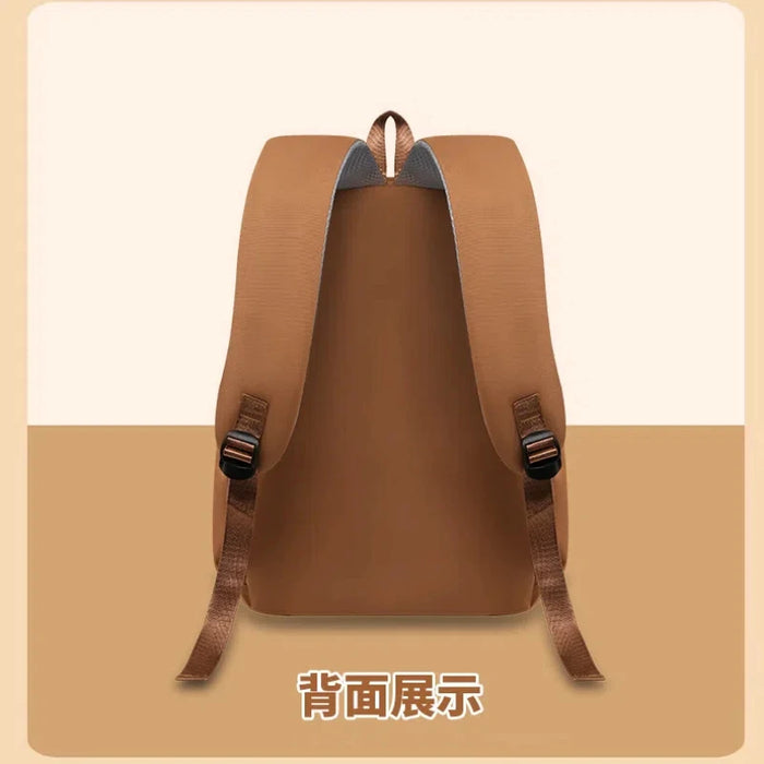 Kawaii Capybara School Backpack for Girls School Bags Set Casual Daypack Teens Girls Book Bag Children Schoolbag Travel Backpack
