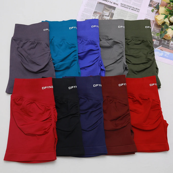 XS - M Shorts Impact Gym Shorts with logo women Fitness Sports Shorts Yoga Shorts Workout Scrunch Butt Seamless Leggings