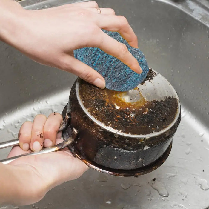 10 Pcs Wool soap mat Reusable Steel Scrubber Wool Scouring Pad