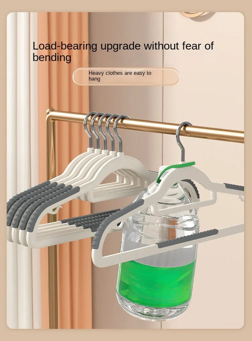 10PCS Clothes Hanging Household Hangers Non-slip Dormitory Bedroom Special Storage Clothes Hanging No Trace