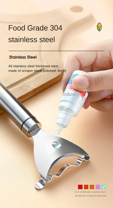 Stainless Steel Corn Stripper Corns Threshing Corn Thresher Stripper Peeler Corn Kerneler Peeler Fruit Vegetable Kitchen Gadgets