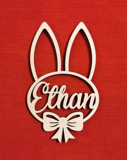 Personalized Easter Gift|Easter decoration personalized from wood| Easter pendant with name | Easter pendant |Easter basket