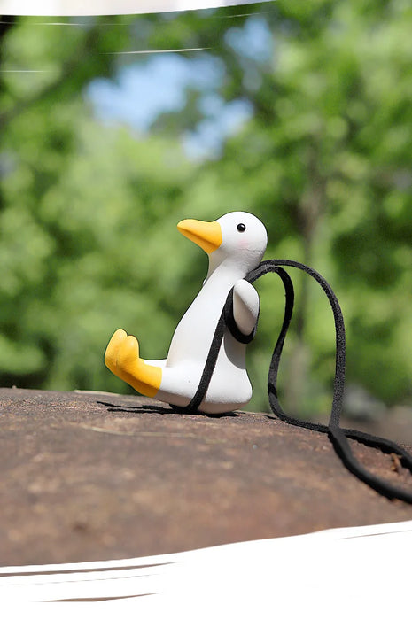 Cute Little Swinging Duck for Car Pendant Interior Accessories