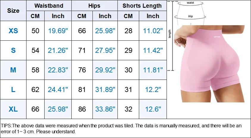 XS - M Shorts Impact Gym Shorts with logo women Fitness Sports Shorts Yoga Shorts Workout Scrunch Butt Seamless Leggings