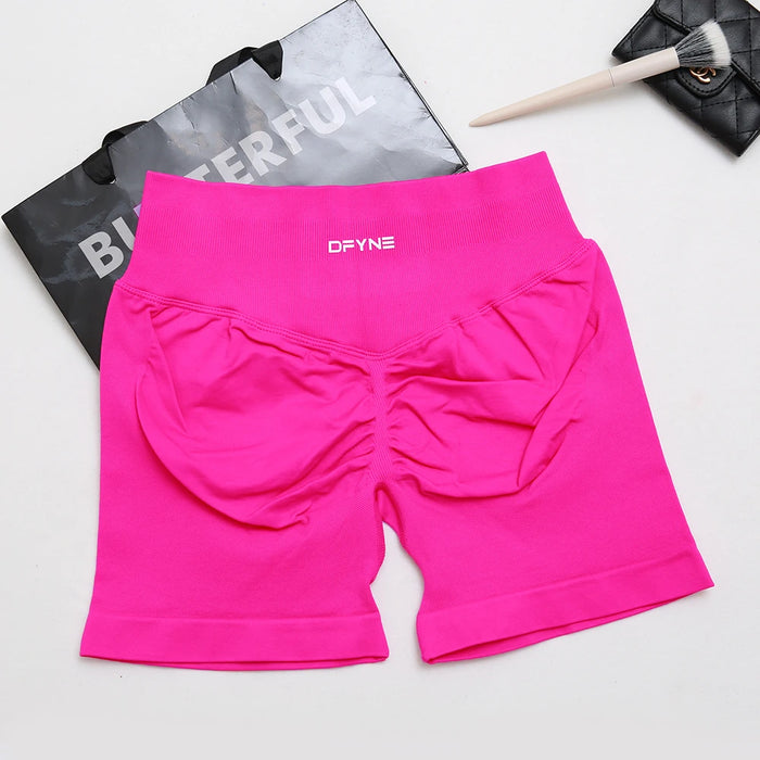 XS - M Shorts Impact Gym Shorts with logo women Fitness Sports Shorts Yoga Shorts Workout Scrunch Butt Seamless Leggings