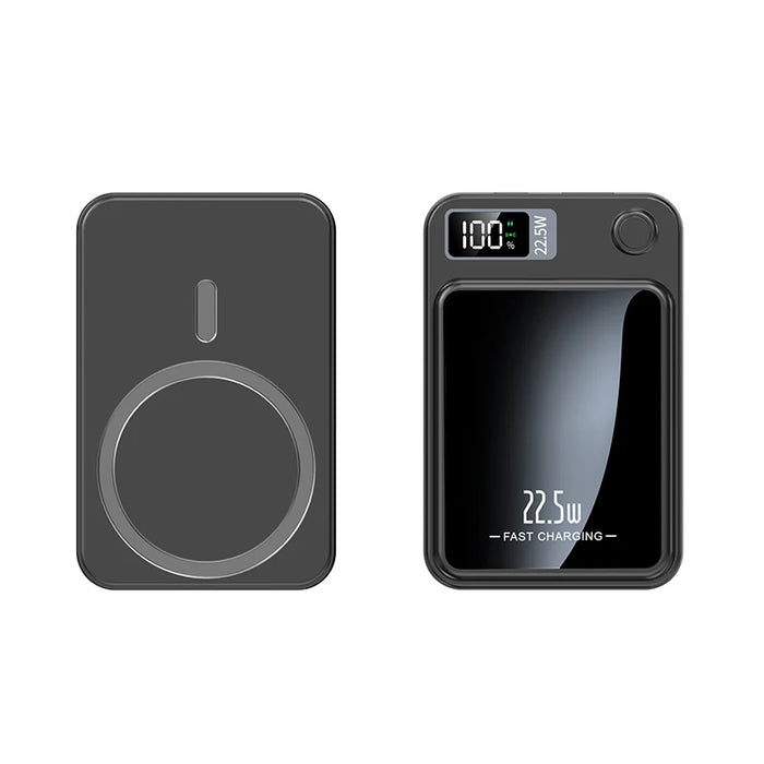 20000mAh Magnetic Power Bank Wireless Fast Charger For Magsafe Portable Auxiliary Battery Pack For iPhone Xiaomi Huawei Samsung