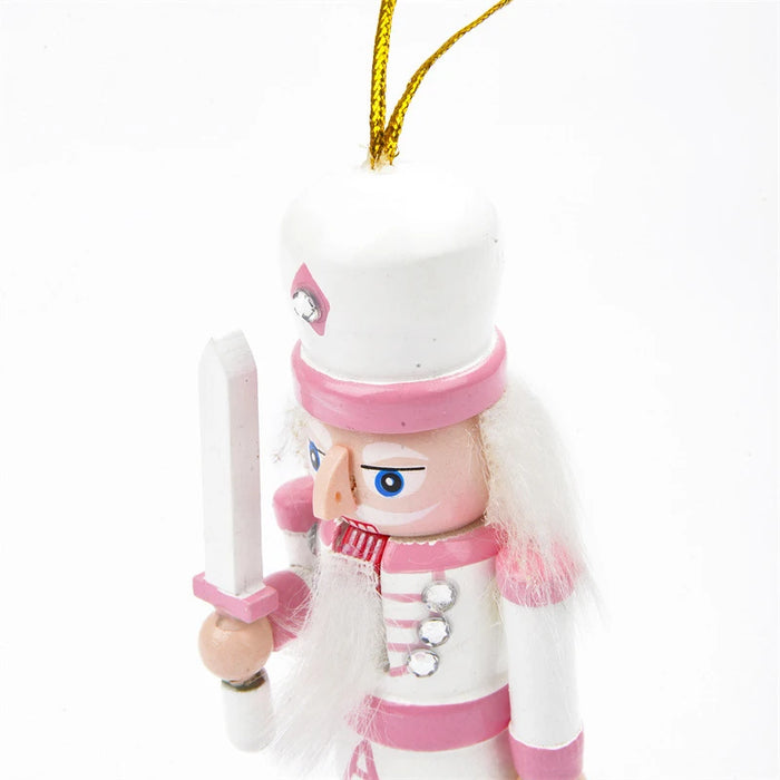 12cm Nutcracker Miniatures Pink Series Nutcracker Puppet