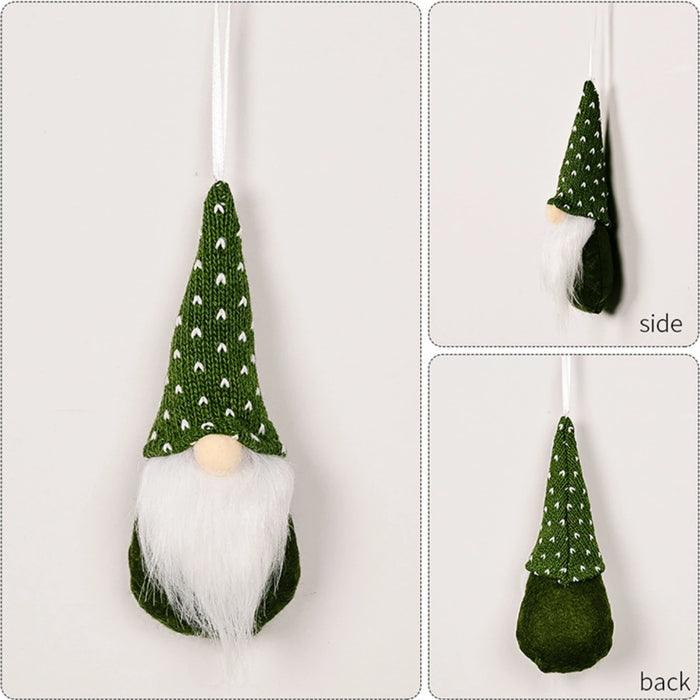 3pc Faceless Doll Knitted Hat Gnome Doll Gifts Xmas Merry Christmas Decorations