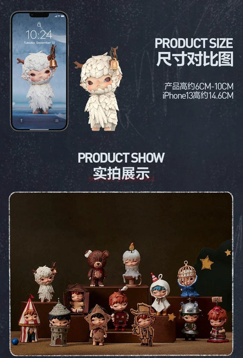 Hirono Shelter Series Anime Action Figurines Collectible Model Toys Home Desktop Decor Ornaments Dolls Children Birthday Gifts