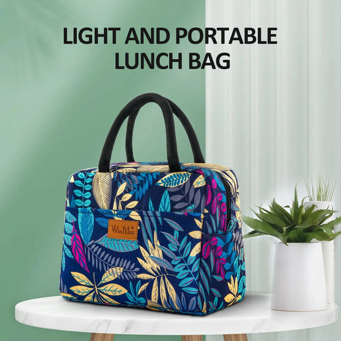 Lunch Box Thermal Bag Portable Waterproof Durable Wide Opening