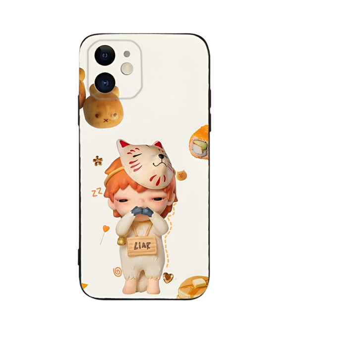 Cute H-Hirono Phone Case For Iphone 16 15 11 13 14 Pro Max Plus  XR XS 12mini Cover Case
