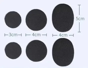 6pcs/set Heel Wear Repair Shoe Patch Stickers Unisex Anti-Wear Heel Foot Care Tools Foot Care Pad Inserts Sneakers Protector