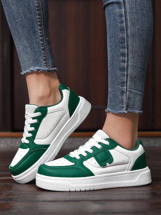 HKDQ Trendy Skate Shoes Unisex Platform Casual Sneakers Women Low-cut Comfortable Lightweight Outdoor Skateboard Shoes For Men