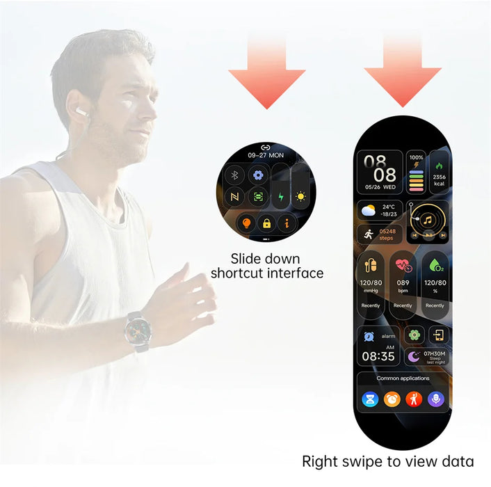 For HUAWEI GT5 Pro GPS NFC Smart Watch Men 360*360 AMOLED Screen Heart rate Bluetooth Call IP67 Waterproof Man Smartwatch 2025
