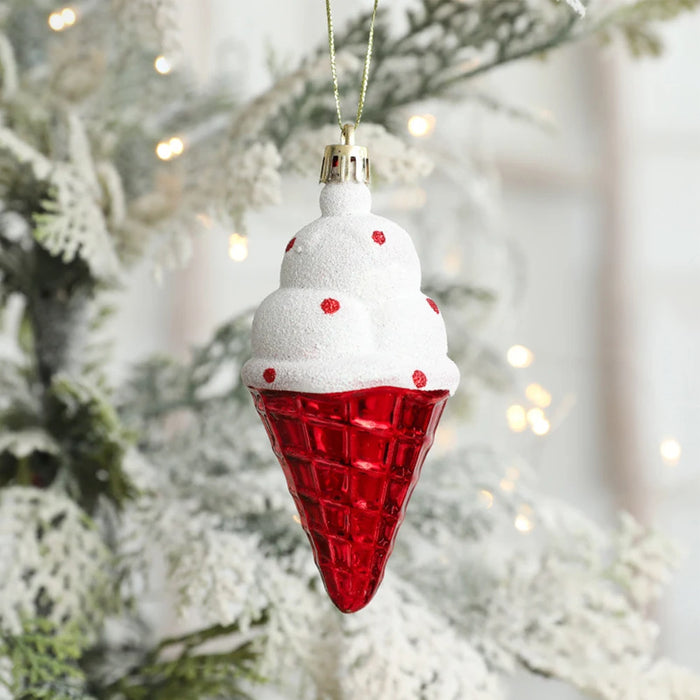 2pcs Snowman Christmas Balls Ornaments Christmas Tree Hanging Bauble