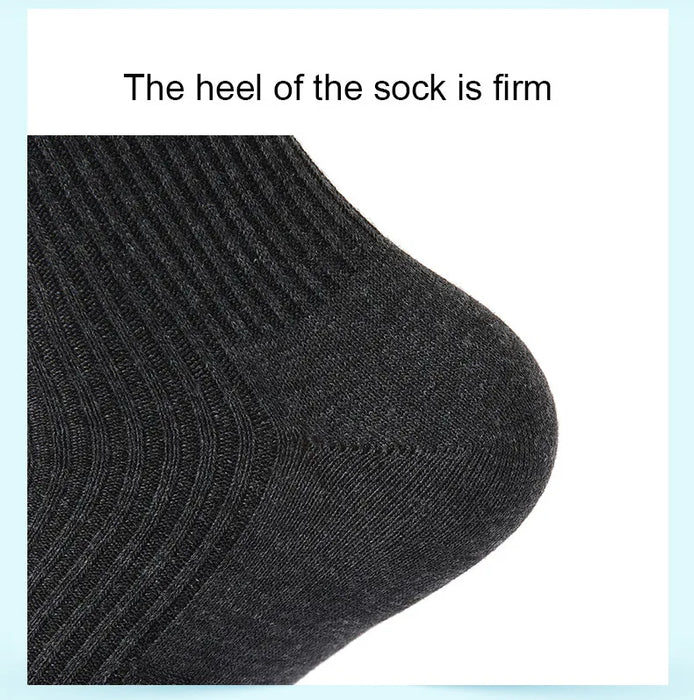 HSS Brand 5 Pairs/Lot Men‘s Socks Cotton Casual Business Stripe Socks Deodorant Breathable Black White Travel Winter Socks Man