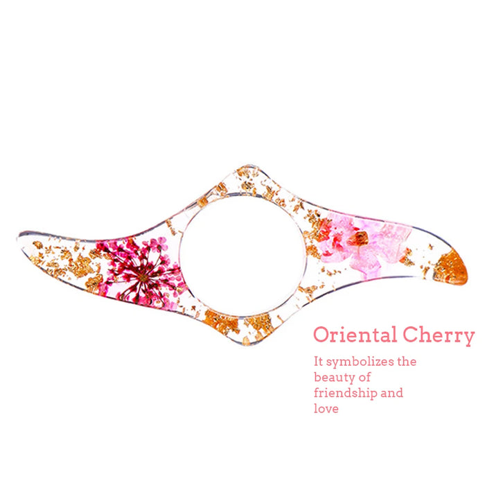 Exquisite Dried Flowers Thumb Book Support Book Page Holder Reading Aid Convenient Bookmark Book Accessories for School Office