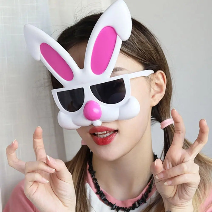 Creative Easter Glasses Eye Wear Accessories Party Decor Easter Headbands Chick Bunny Glasses DIY Gift Funny Glasses Men Women