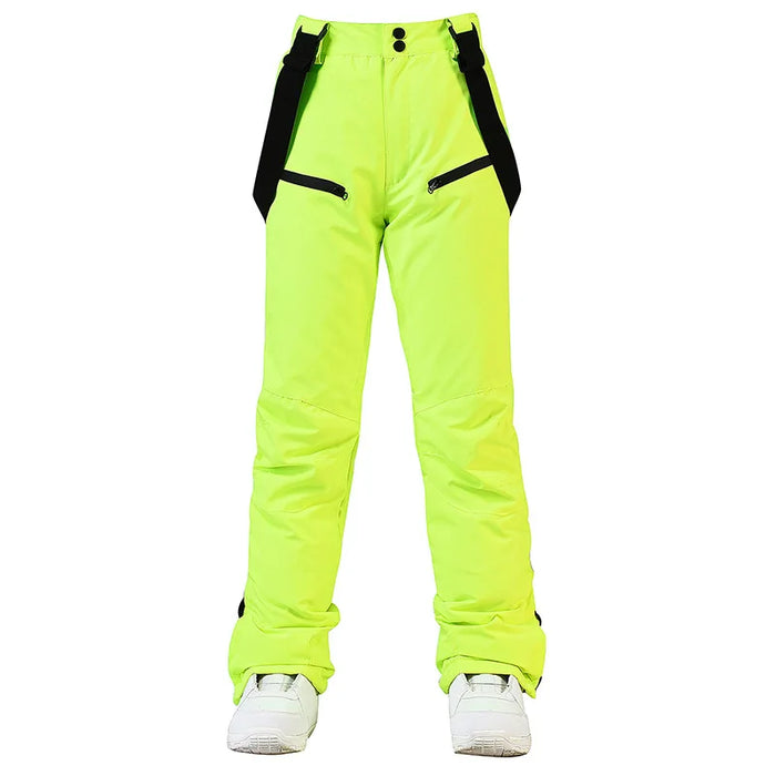 Thicken Ski Pants Women Waterproof Winter Snow Pants