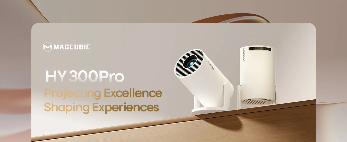 Magcubic Projector HY300 PRO 4K Android 11 Dual Wifi6 290ANSI Allwinner H713 BT5.0 1080P 1280*720P Home Cinema Outdoor Projetor