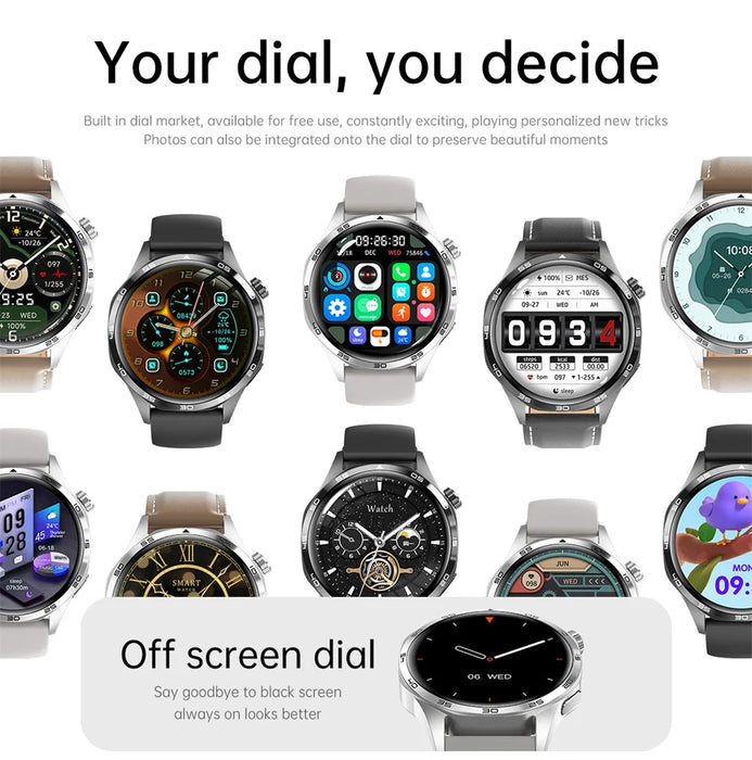 For HUAWEI GT5 Pro GPS NFC Smart Watch Men 360*360 AMOLED Screen Heart rate Bluetooth Call IP67 Waterproof Man Smartwatch 2025