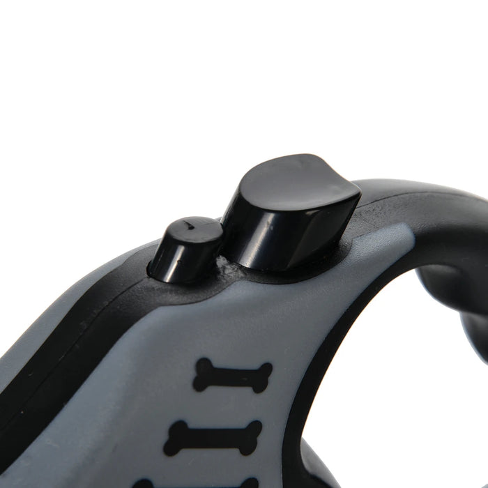 Pet Traction Device, Pet Dog Automatic Retractable Traction Rope, Bone Printed Dog Walking Rope, Dog Chain, Dog Rope