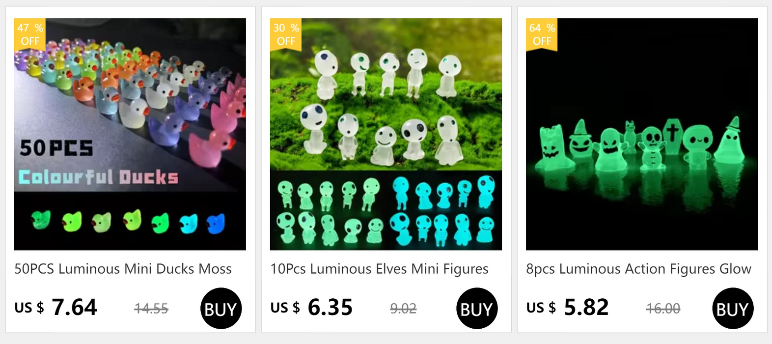 20PCS Luminous Chick Eggs Micro Landscape Ornament Easter Toys Birth Egg Glow in Dark Fairy Miniature Flower Potted Kids Gift