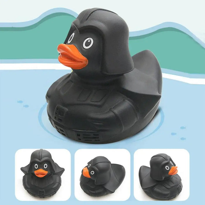 Halloween Mini Black Rubber Duck for Kids Bath Toys