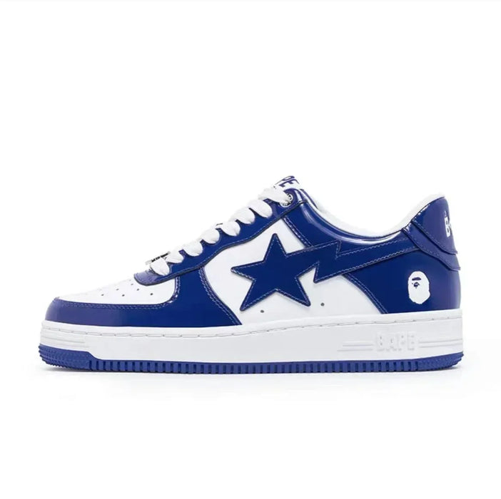 A BATHING APE Men and Women Vibe BapeGoose Sports Sneakers Unisex Air None-Slip Breathable Bapesta Low Outdoor Walking Shoes