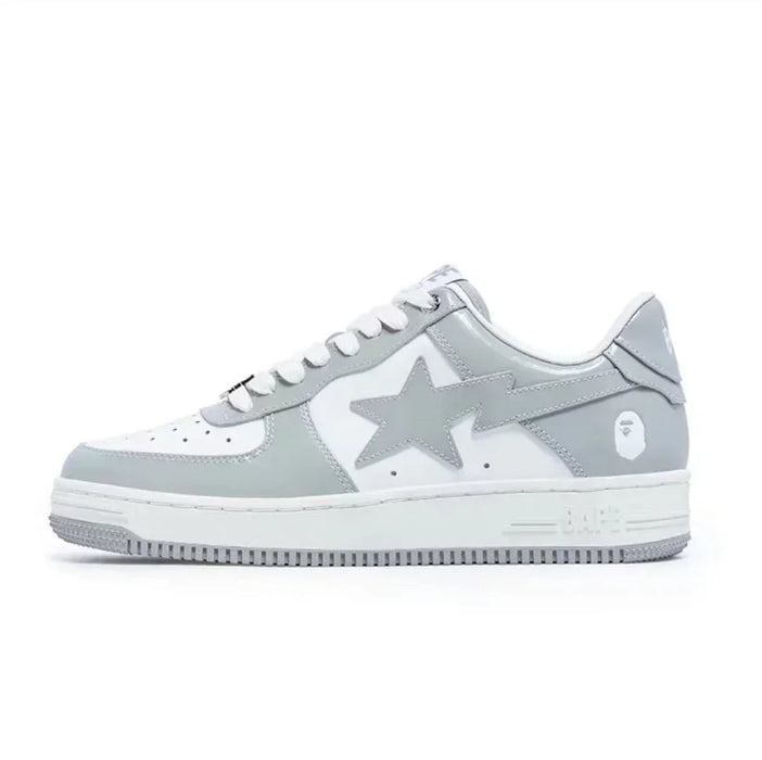 A BATHING APE Men and Women Vibe BapeGoose Sports Sneakers Unisex Air None-Slip Breathable Bapesta Low Outdoor Walking Shoes