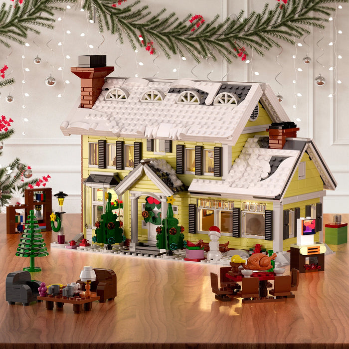 Christmas Winter Village Cafe Building Toy