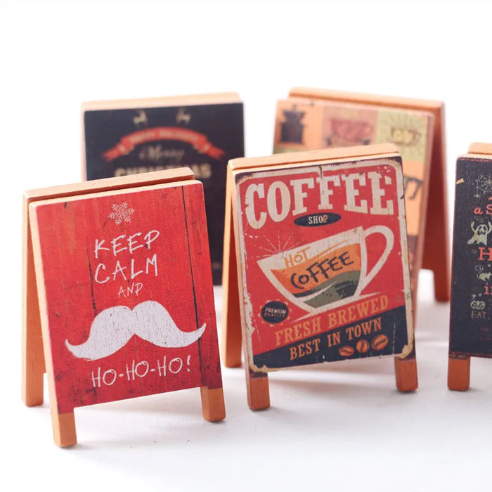 Mini Chalkboard Painting Christmas Halloween Day