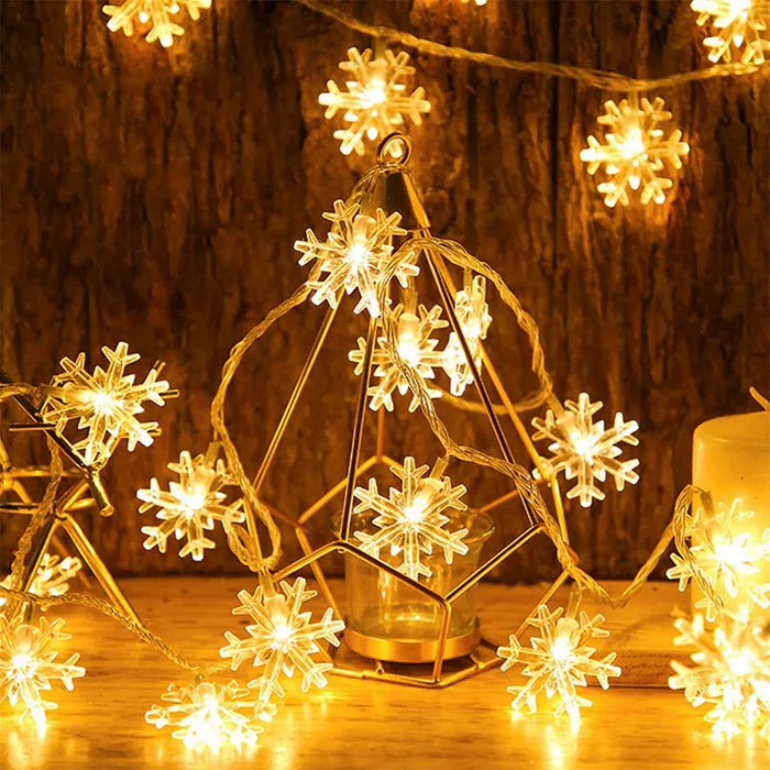 Christmas Santa Claus String Light Garland Xmas Tree Pendant