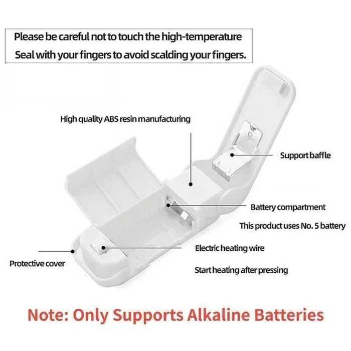 Mini Multi-function Sealer Plastic Storage Bag Sealing Machine Close Keeping Fresh Seal Food Snack Kitchen Tool cozinha