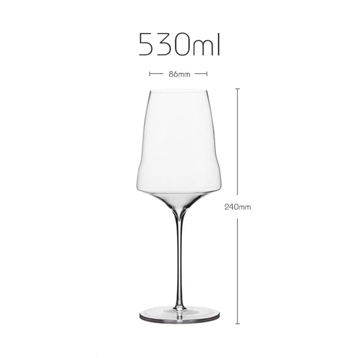 Josephinen Style Luxury Superior Quality Crystal Wine Glass 0.5mm Extremely Thin Handmade Flawless Champagne Cup