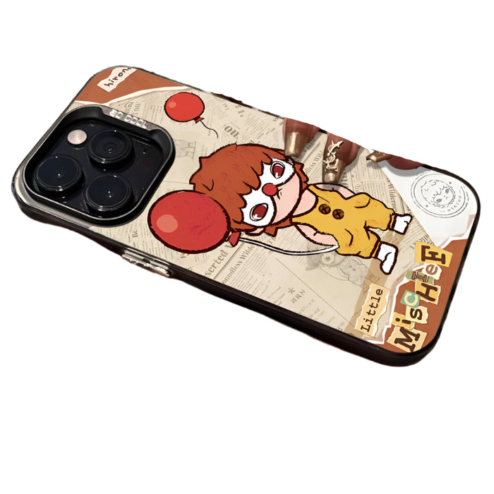 Cartoon Balloon Dinosaur Hirono Phone Case For iPhone 16 Pro Max 15 14 13 Pro Max 16 Plus Hard Bumper Back Cover