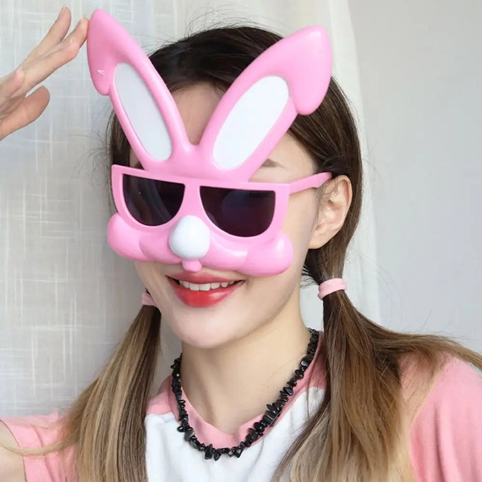 Creative Easter Glasses Eye Wear Accessories Party Decor Easter Headbands Chick Bunny Glasses DIY Gift Funny Glasses Men Women