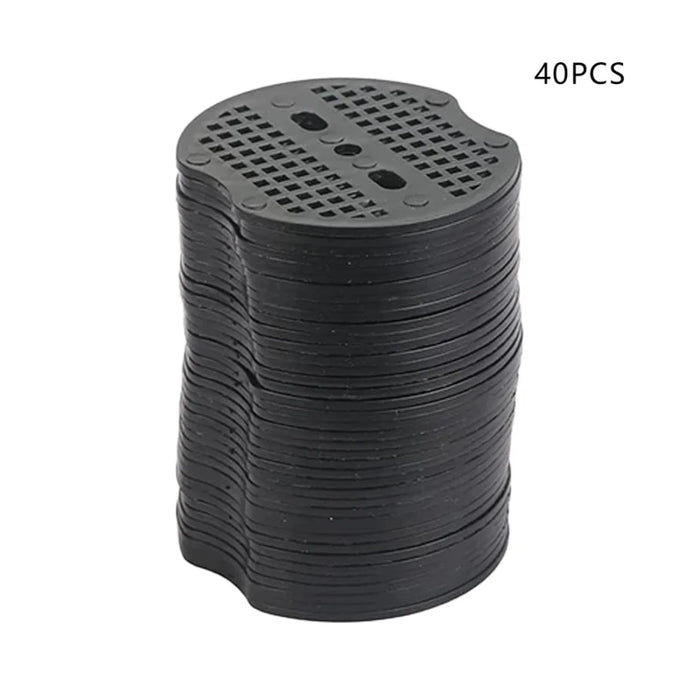 40Pcs/Pack Garden Peg Silver Metal U-Shape Garden Staple Garden Ground Nail Film Fixed Pegs Gardening Fixing Tools Film Peg