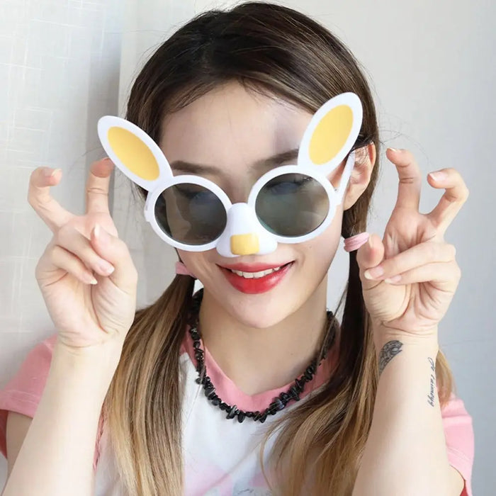Creative Easter Glasses Eye Wear Accessories Party Decor Easter Headbands Chick Bunny Glasses DIY Gift Funny Glasses Men Women