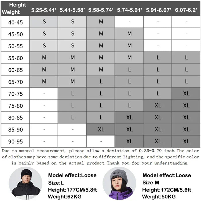 Unisex Outdoor Skiing Trousers 2025