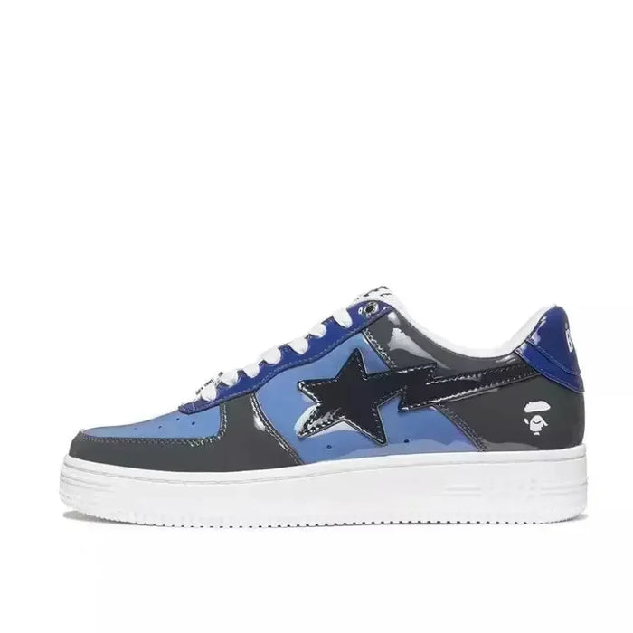 A BATHING APE Men and Women Vibe BapeGoose Sports Sneakers Unisex Air None-Slip Breathable Bapesta Low Outdoor Walking Shoes